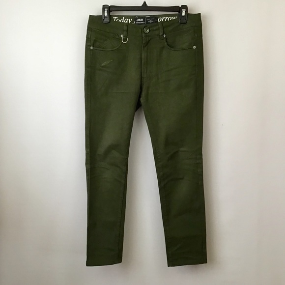 Publish Other - Publish Skinny Ankle Cropped Olive Green Pants